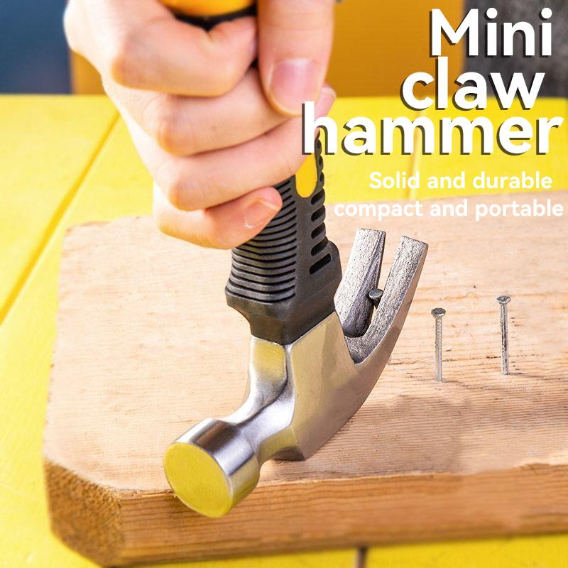 Multifunctional Mini Claw Hammer Engineering Handle Lightweight Portable Carpentry Window Breaking Hand Tools Home