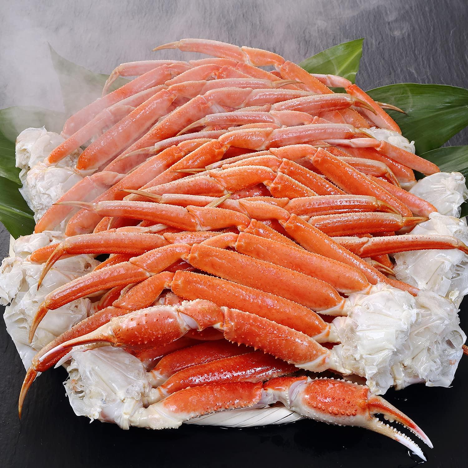 

Egao no Shokutaku Takumi | Boiled Snow Crab | 2L Boiled Snow Crab Shoulder and Legs 10-13 Shoulders (Total Weight Approximately 2.5kg)