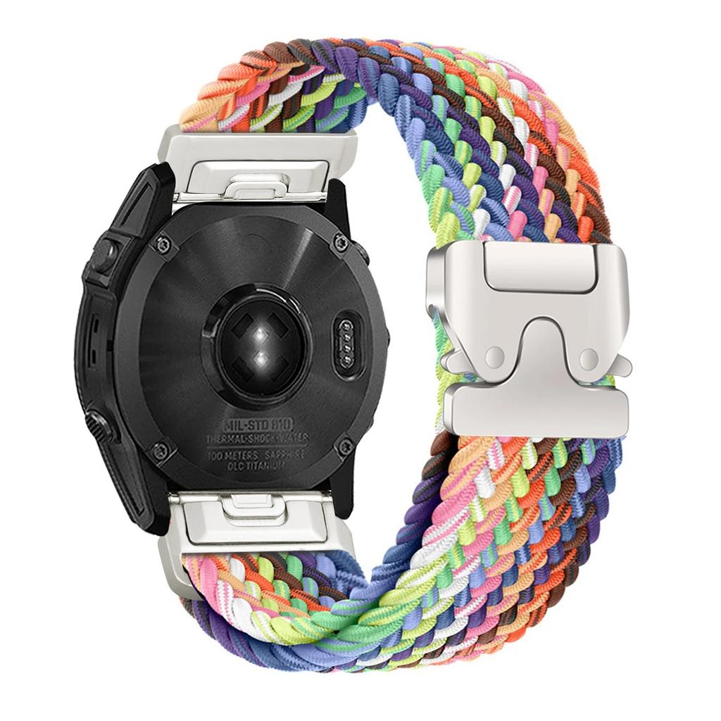 Rychloupínací řemínek 26 22 20 mm Pro Garmin Fenix 8 7 Pro 7S 6 5X 5Plus Tactix 8 7 Padákový nylonový náramek correa Fenix 8 pásek 43mm