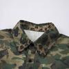 American street tide brand leopard print camouflage shirt long sleeve ins tide shirt