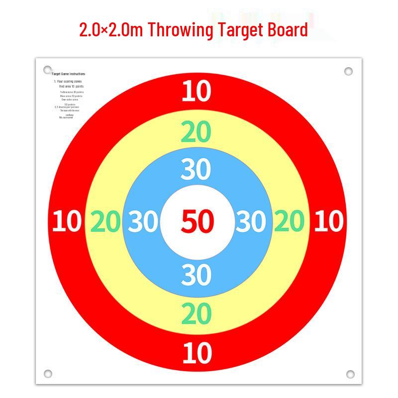 Sandbag Toss Target Board for Team Building and Outdoor Games | Children's Throwing Sandbag Toys