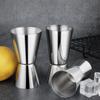 Jigger 1 pièces en acier inoxydable pour Bar à Cocktail, Design japonais, tasse à mesurer à Double esprit, accessoires de Bar à domicile, de fête, de Club