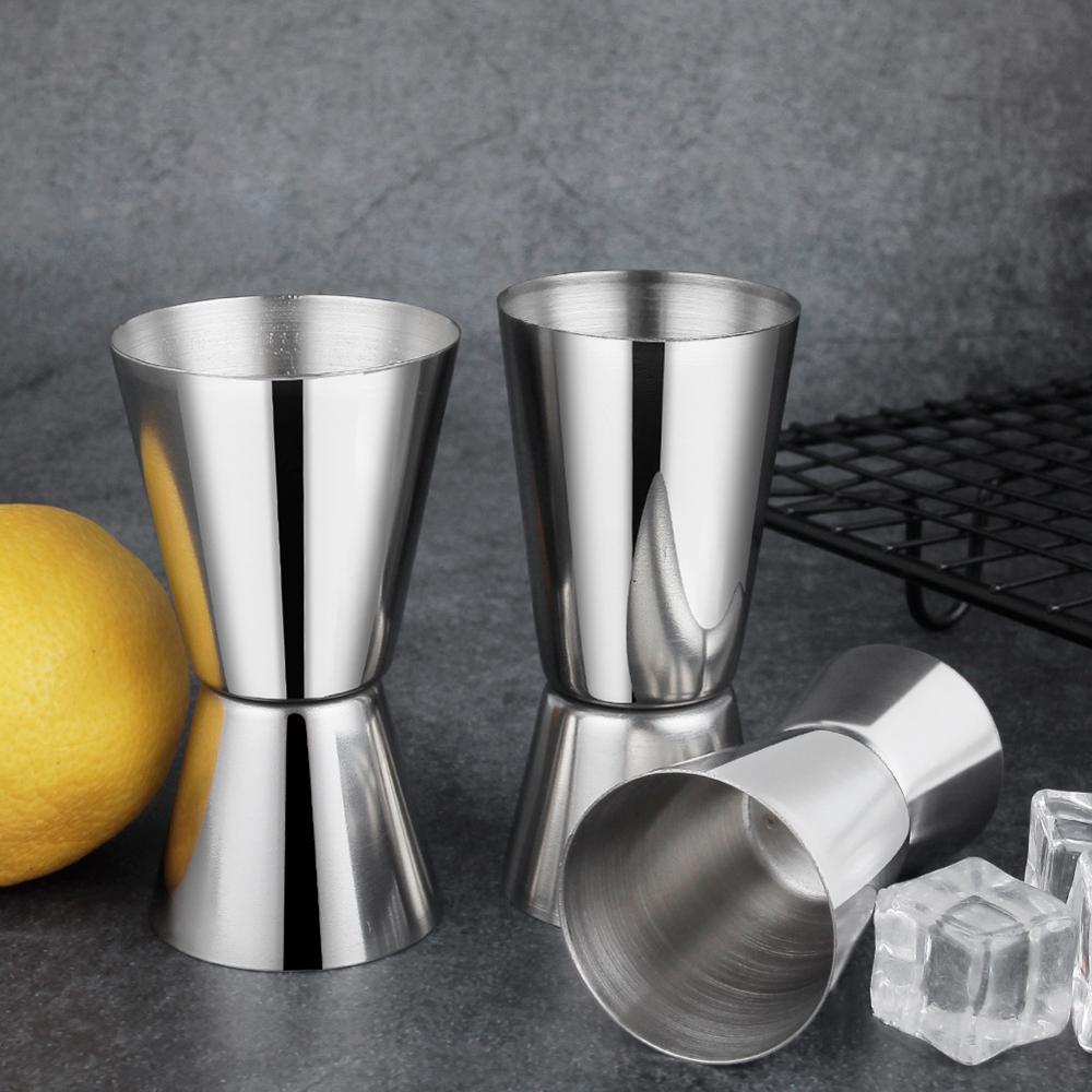 Jigger 1 pièces en acier inoxydable pour Bar à Cocktail, Design japonais, tasse à mesurer à Double esprit, accessoires de Bar à domicile, de fête, de Club