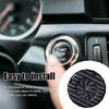 Car Start Button Cover Carbon Fiber Car Power Control Trim Stylish Car Power Control Trim Car Button Decoration Engine Start