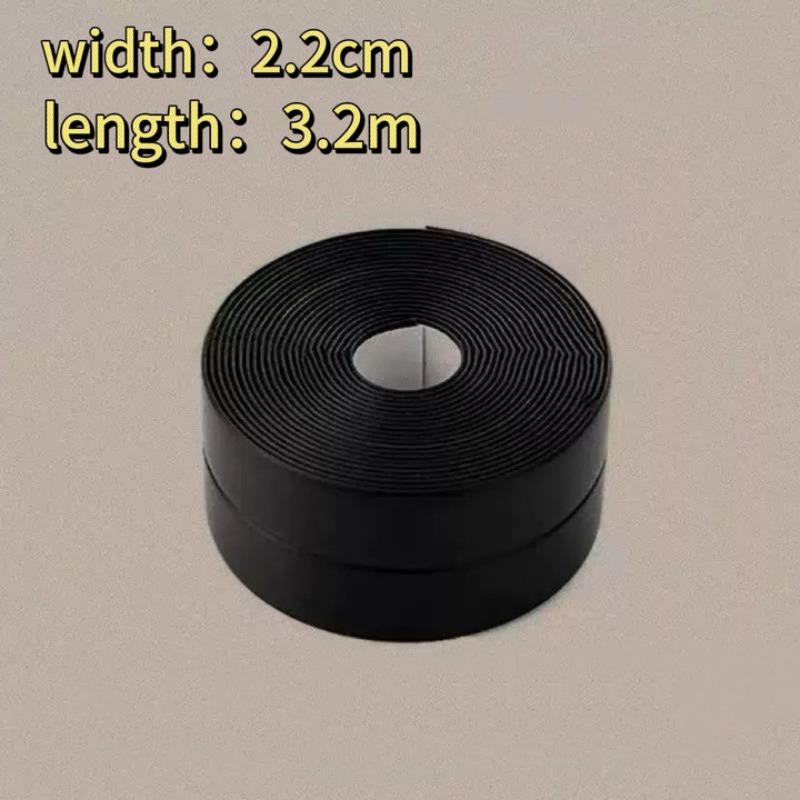 PVC Sealing Tape Caulk Tape Kitchen Sealant Strip Bathroom Self Adhesive Shower Tile Sealer Mildew-proof Tub Countertop