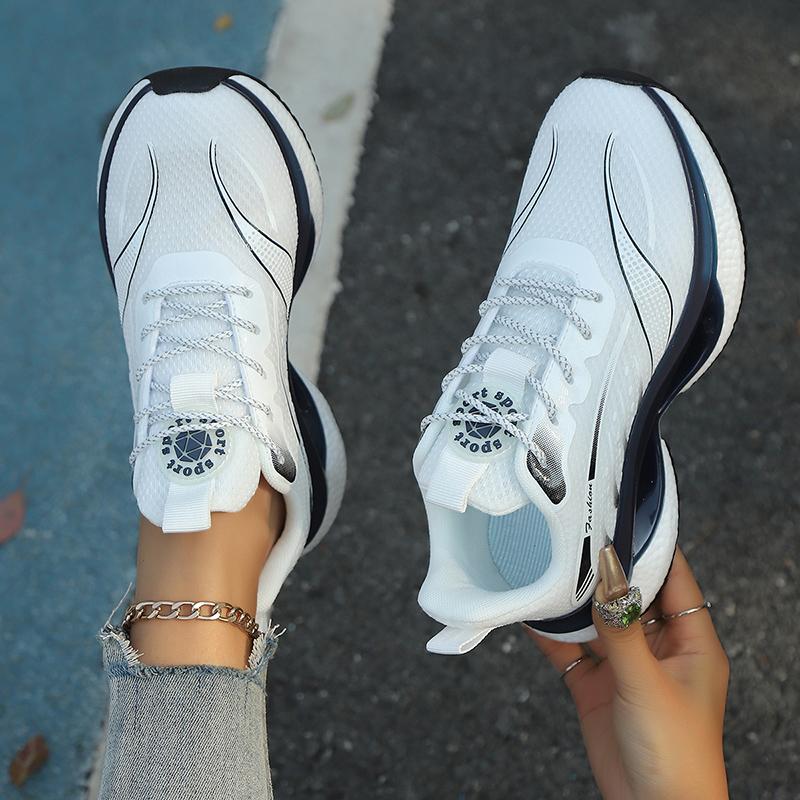 Hot Sale Light  Women Running Shoes Comfortable Breathable Sneaker Casual Antiskid and Wear-resistant Jogging Men Sport Shoes