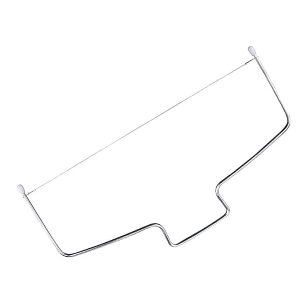 Cake Leveler Stainless Steel 8 Gear Adjustable Cake Layer Cutter with Detachable Wire for Baking