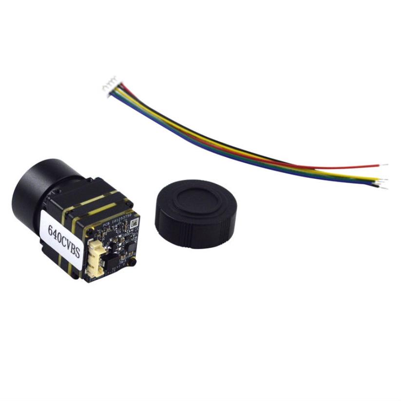 New High Resolution Thermal Camera for FPV Drone Camera 640*512 OEM Mini Series CVBS Analog Interface Camera Module