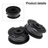 Replacement Pack of Two Spools for 24 Volt Cordless Trimmer CLGT2425H Including 1 5mm x 6m Nylon Line for Use with Garden Tools