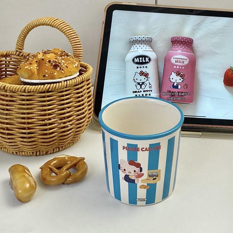 Cute Cat Couple Ceramic Mug