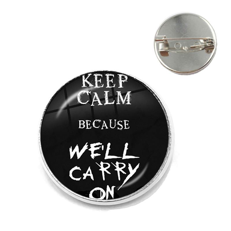

2022 Fashion Badge Jewelry Rock Band My Chemical Romance Brooch Music Band Pins Gift for Men and Women Gift 20mm