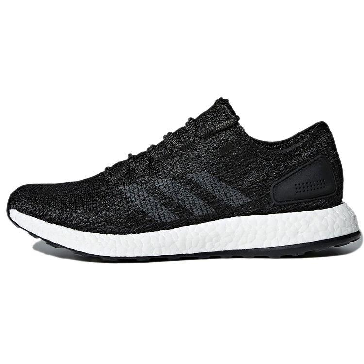 

Кроссовки унисекс adidas PureBoost Black & White цвет-черный однотонно-серый CP9326