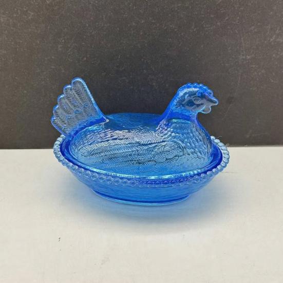 Yousheng Clear Chicken Storage Box Multi-purpose Snacks Candies Nuts Foods Container Jar Jewelry Holder Kitchen Table Centerpiece Decorative