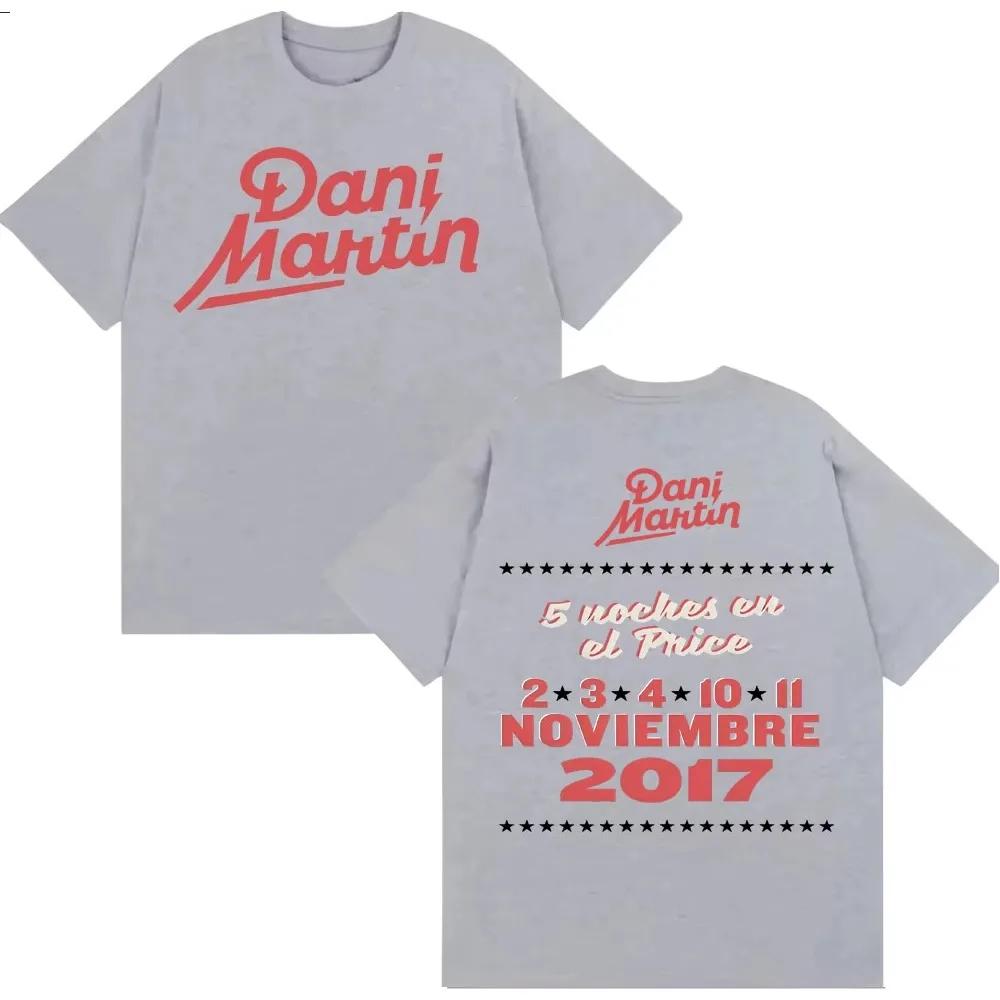 

Dani Martin Rapper Noviembre Merch Tee Shirt Unisex Clothing Harajuku Gothic Oversized T Shirts Casual Cotton High Quality Tshirts S