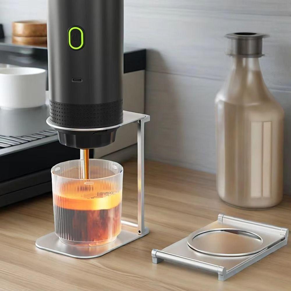 Stainless Steel Coffee Drip Holder Lightweight Foldable Drip Filter Coffee Stand Durable Compact Size Pour Over Dripper Stand