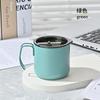12oz 304 Stainless Steel Insulated Coffee Mug with Handle, Double Wall Vacuum Office Cup for Hot Cold Drinks