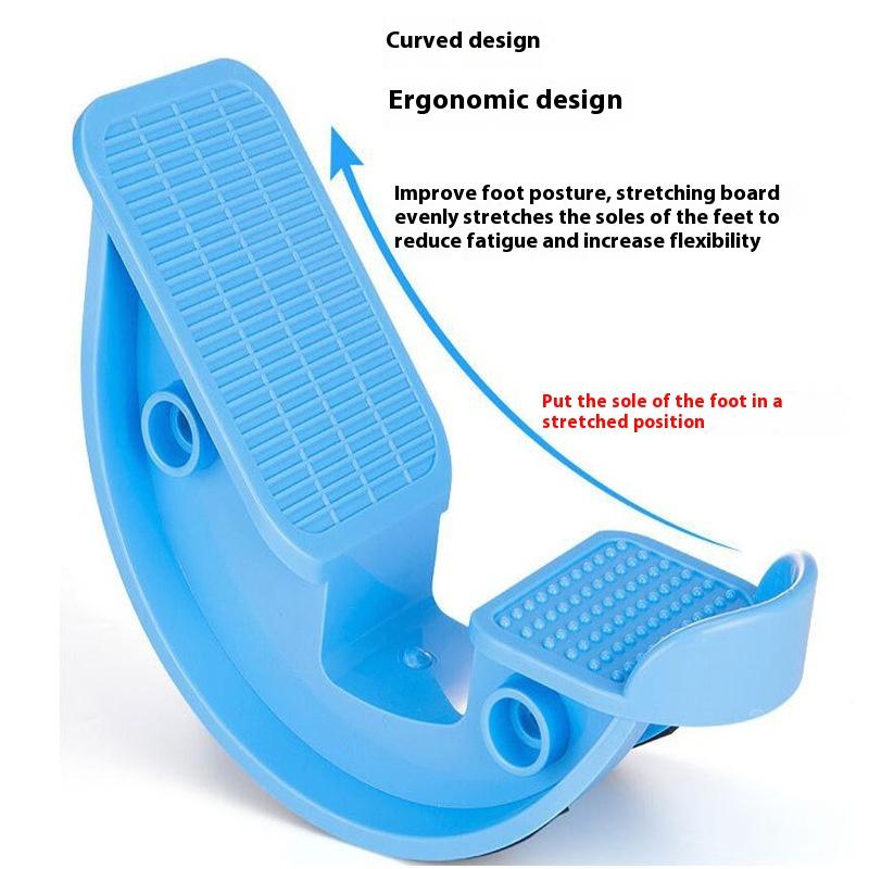 2Pcs Stretching Wheel Home Fitness Pedal Calf Stretcher Balance Trainer Household Arm Calf Ankle Stretching Board Foot Stretcher