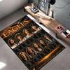 Pop Culture Area Rug, The Eagles Band Members Birth Signs Poster, Man Cave Decor, Non-Slip Mat