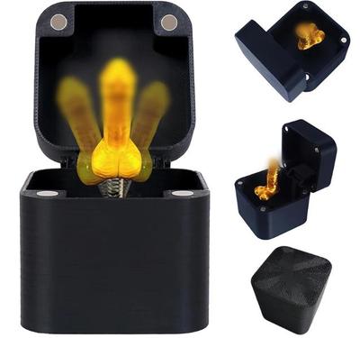 1 ks 3D tištěná krabička na vtipy pro dospělé Zábavný gag Narozeniny Vánoční dárky Kancelářská domácí dekorace