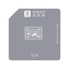 YCS BGA Stencil for Iphone 6-15Pro Max CPU A8/A9/A10/A11/A12/A13/A14/A15/A16/A17 BGA Reballing Stencil Tin Planting Platform