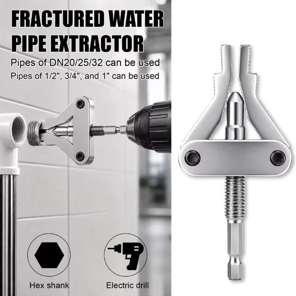 Hex Shank Broken Thread Puller Broken Pipe Extractor Plumbing Maintenance