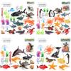 Vibrant Pvc Miniature Ocean Life Figurines Dolphin Seahorse Octopus And Lobster