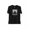 Men's Casual Retro American-Style Sports T-Shirt In Black