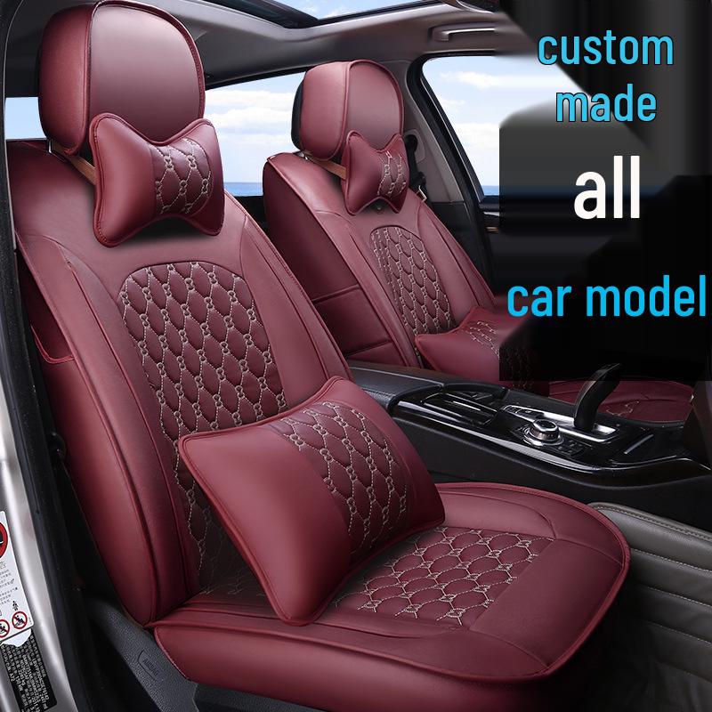 Custom CSL T02 Embroidery Car Seat Cover in 5 Colors