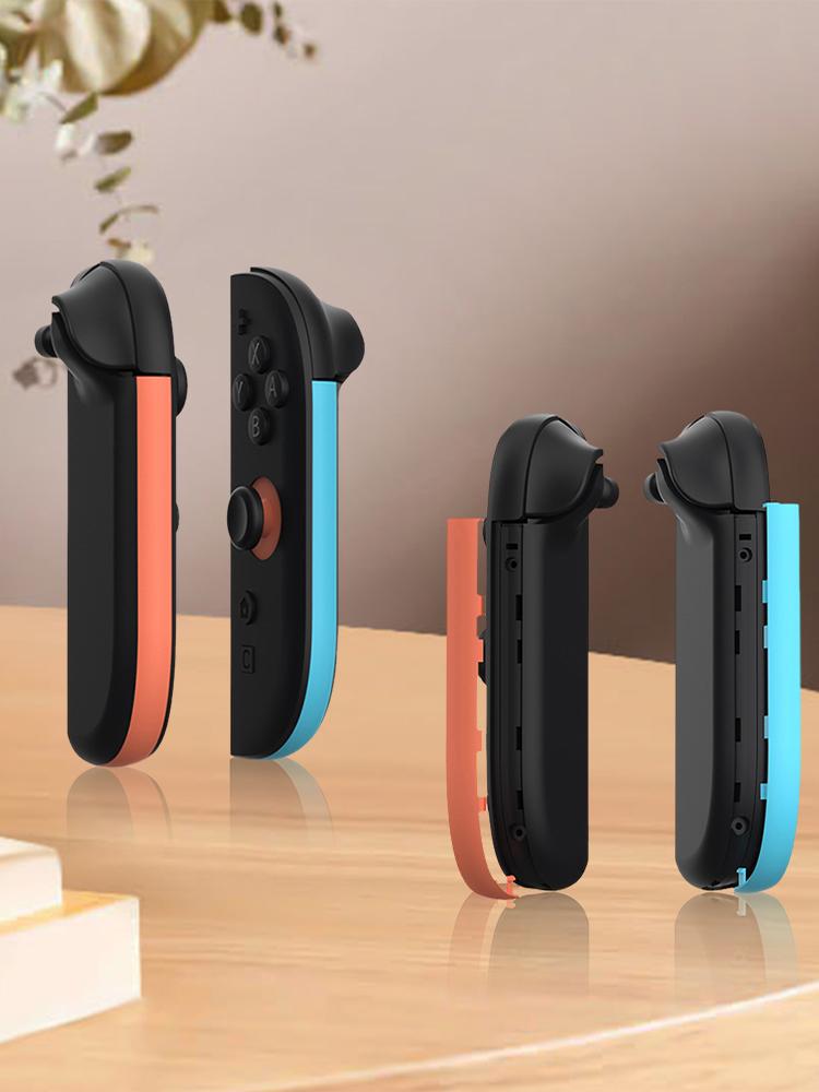 Left and Right Controllers Decorative Strips for Nintendo Switch 2 Gaming Console Replacement Decorative Strip Housing Shell