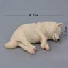 Warm and Sleepy Series Shiba Inu Models, Super Cute Husky Figurines, Fridge Magnets, Car Ornaments