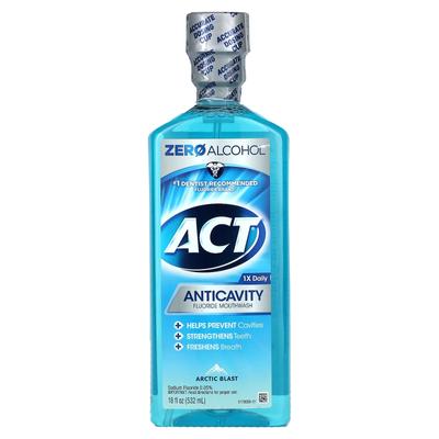 Act, Anti-Karies-Fluorid-Mundwasser, Arctic Blast, 18 fl oz (532 ml)