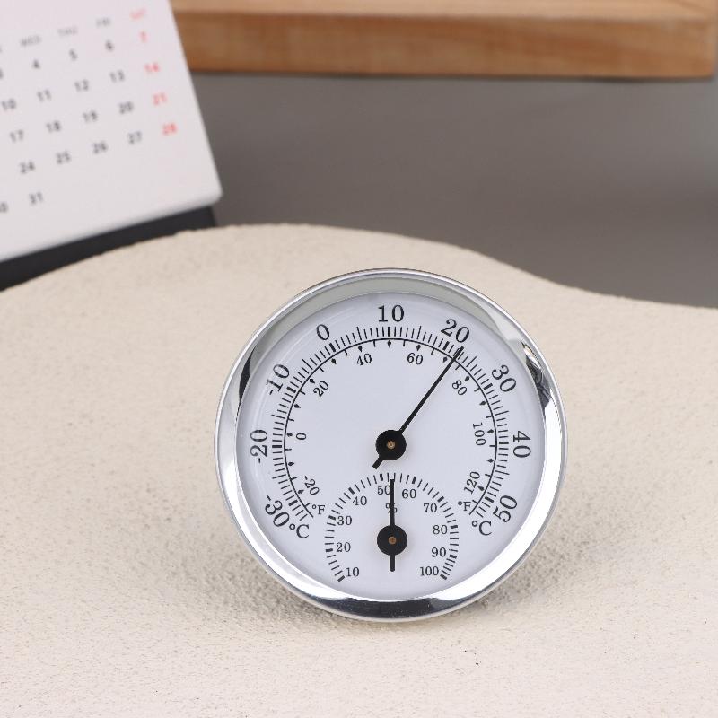 1Pcs Mini Pointer Hygrometer Simple Indoor Measuring Instrument for Home Garden Plant Greenhouse Monitor