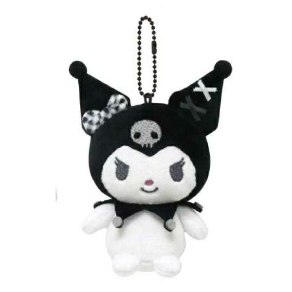 Sanrio Kuromi Matching Gingham Check Series Ball Chain Mascot