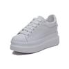 Trend Sunday Autumn New Single Shoes Platform Height Increase Leisure Sports Little White Shoes Student Shoes