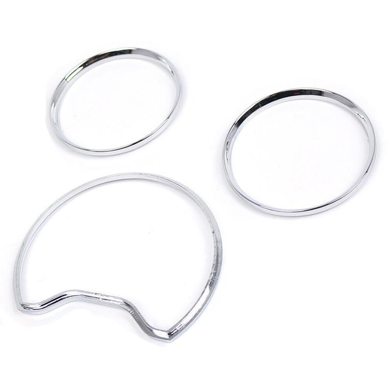 3 buc./set crom bord indicator pentru bord pentru Mercedes Benz W210/S210 W202/S202 A208/C208