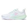Li Ning Lanying Light Comfortable Textile, TPU Low top Running Shoes Women's White Cyan Pink AFVT012-3
