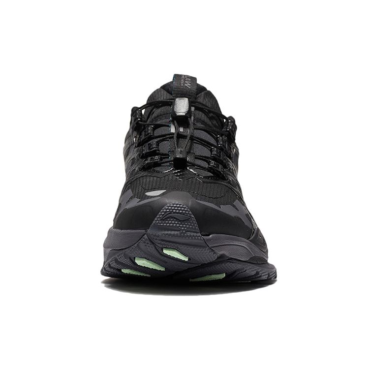 Li Ning Cat Paw Ace Fabric Synthetic Leather Trendy Non-Slip Wear-Resistant Lightweight Low-Top Sports Casual Shoes Men sneakers Black Gray AZGS025-1