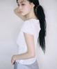 Leijeumiya One Sheer Blouse [White]