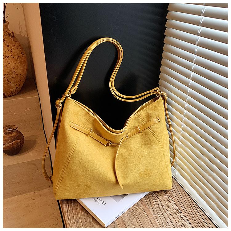 Schultertasche Damen große Kapazität neue Mode lässige Pendlertasche Nische Student trendige vielseitige Umhängetasche