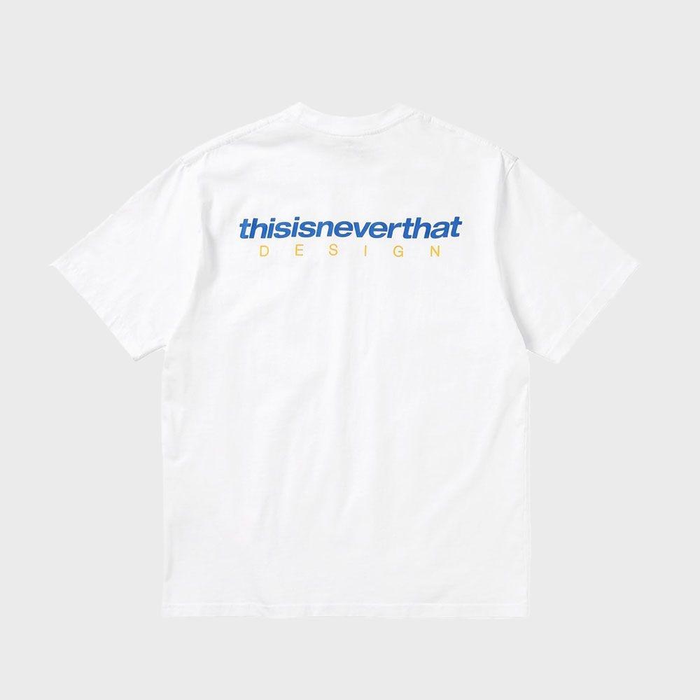ThIs Is Never That Dsn Logo Tee White S