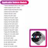 Crystal One Click Start Stop Button Cover M Tri Color Logo Ignition Switch Decor Accessories Trim For BMW E90 G80 M3 G30 M5 F82 npbf16
