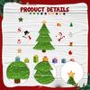 Christmas Tree Refrigerator Stickers Decorations Attractive Kitchen Decor Xmas