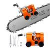 Portable Chainsaw Sharpener Kit - Hand Crank/Electric, All Chainsaws Fit, Fast Sharpening