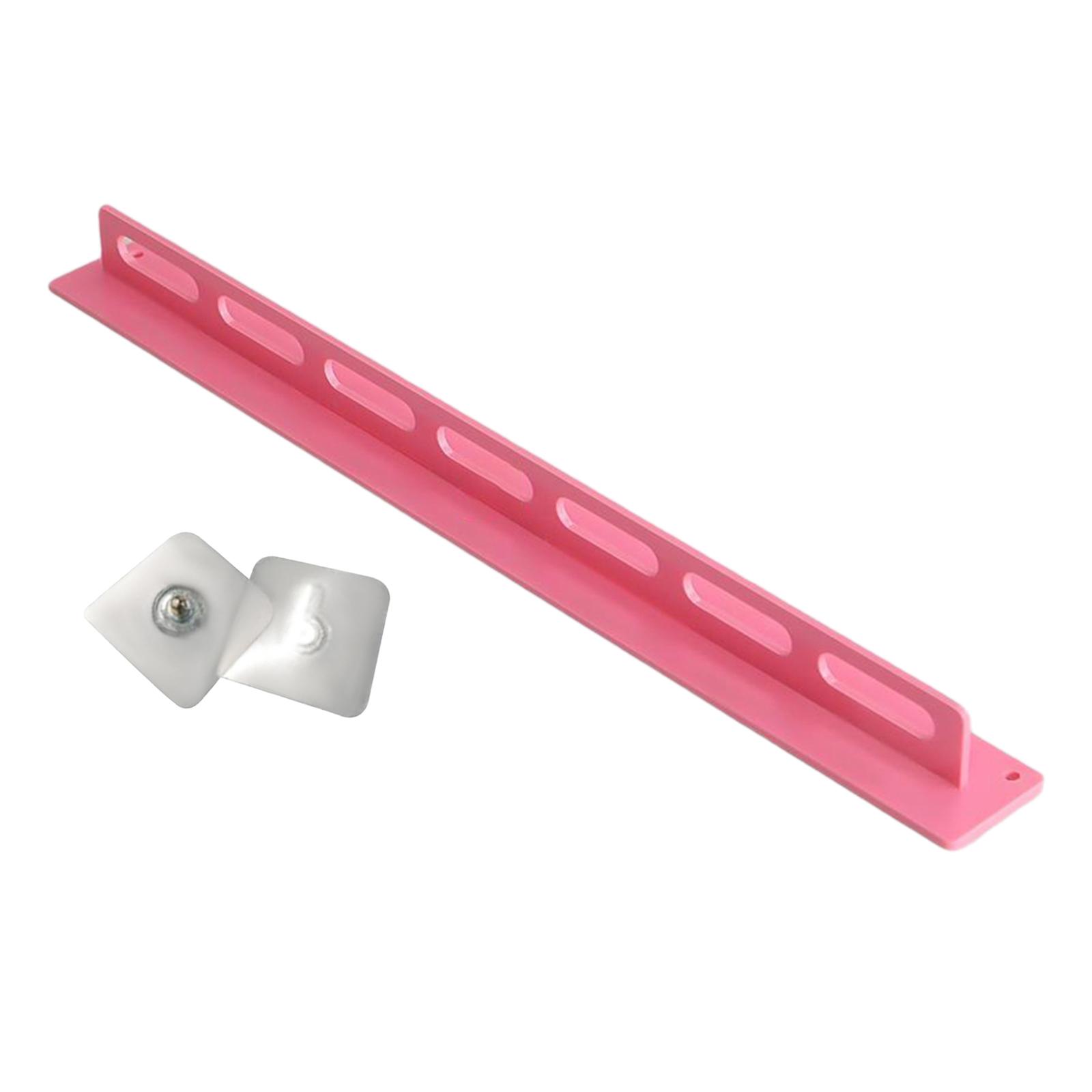 

Eyeglasses Holder Wall Mounted for Wardrobe Door Bedroom Entryway Shelf рожевий