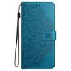 For Samsung Galaxy A56 5G Leather Case with Card Slots Mandala Pattern Phone Cover Stand