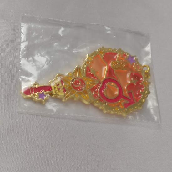 Sailor Moon Mars Ichiban Kuji Metal Charm,Bag Charm,KeyRing,Key Chain, Anime Collectibles