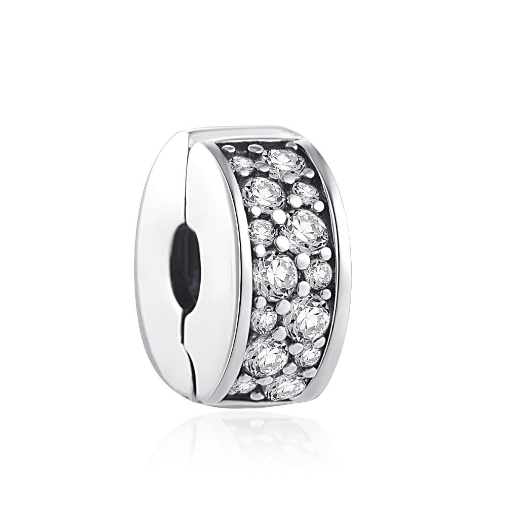 Pandantive Argint S925 Zircon Stea Inimă Mărgele DIY Bijuterii Pentru Femei Cadou Modă Mărgele Strălucitoare Accesorii Petrecere