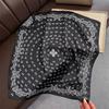 70*70cm Retro Paisley Cashew Print Neckerchief Silk Square Scarf Women Female Foulard Headscarf Hijab Hairband Soft Head Scarves