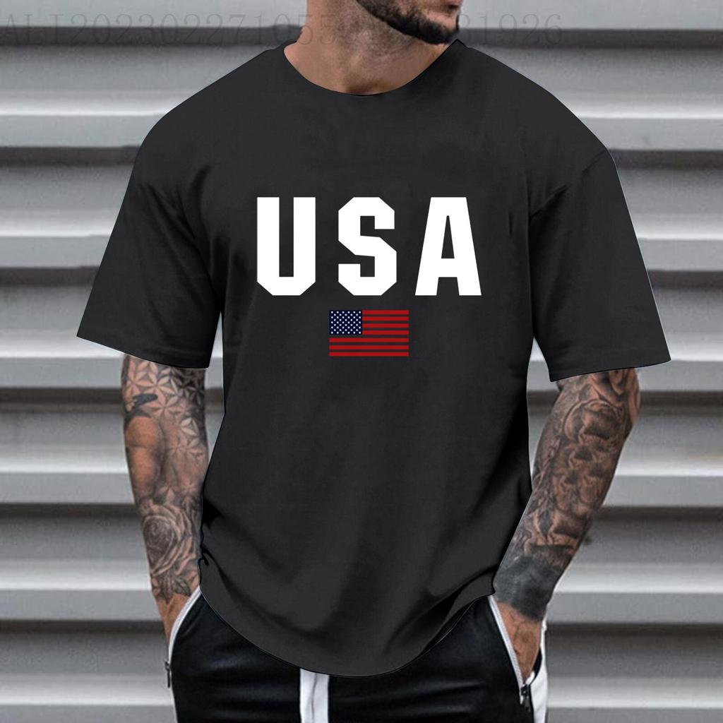 European and American men's trend simple style 3D digital printing short-sleeved T blood, can be sent on behalf of one piece