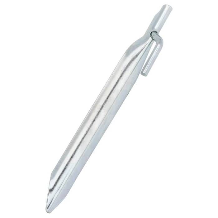 VidaXL Piquets de tente 24pcs en forme de V 17cm Ø20mm acier galvanisé, piquet de sol, ancrage au sol, piquet de camping 4009351